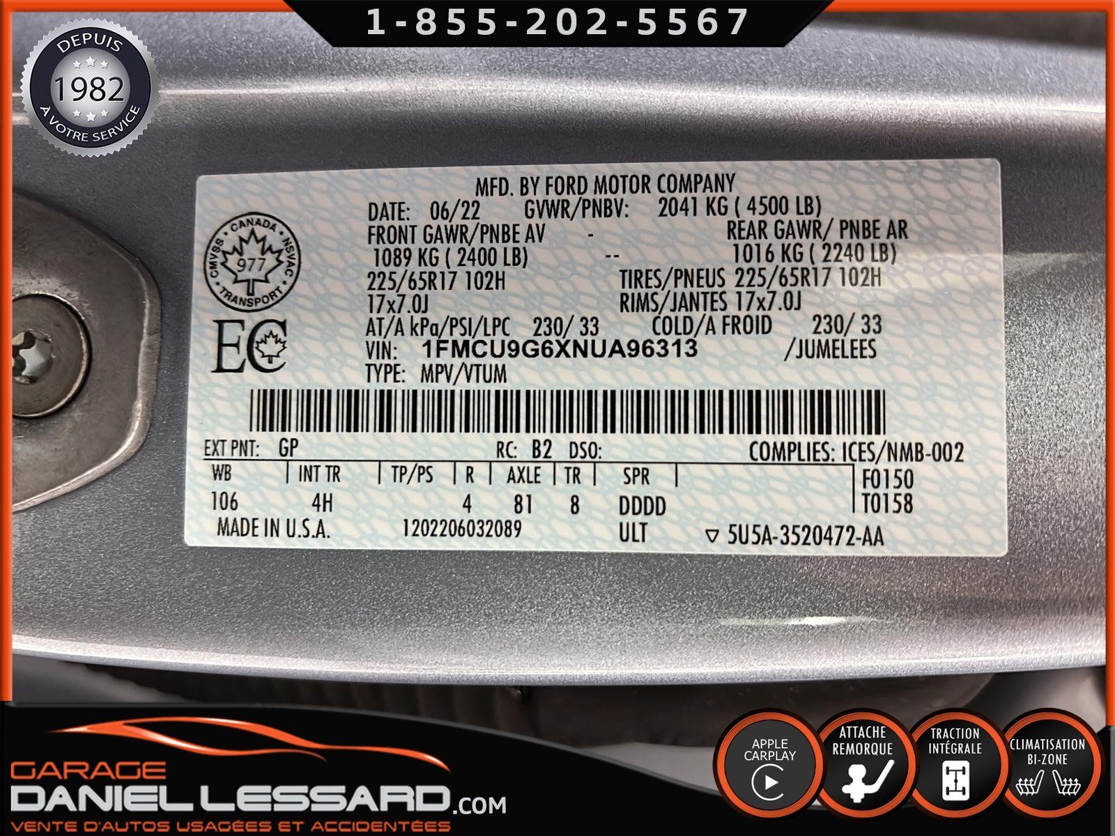 Ford Escape 2022 - Thumbnail 37