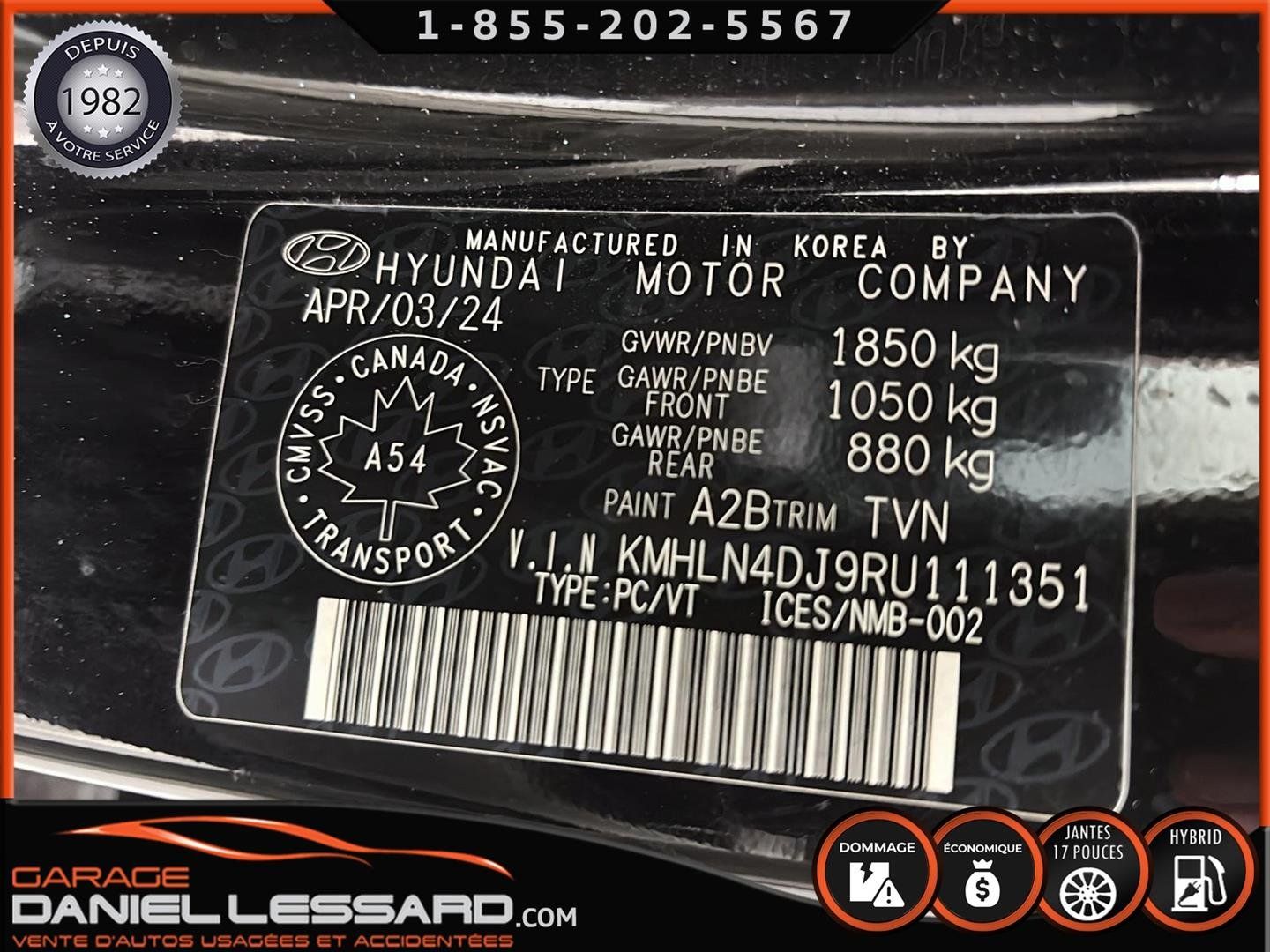 Hyundai Elantra Hybrid 2024 - Image 36