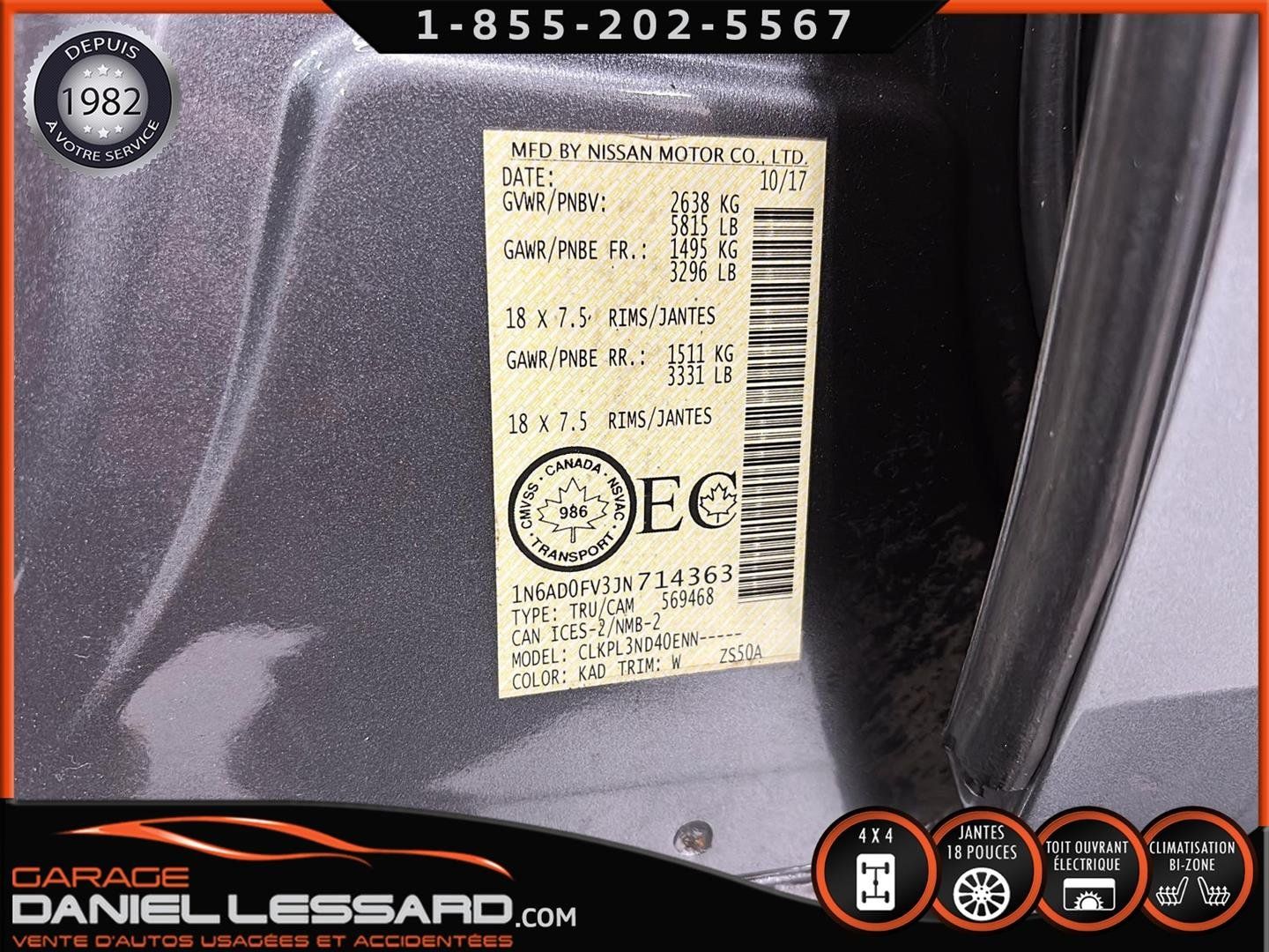 Nissan Frontier 2018 - Image 43